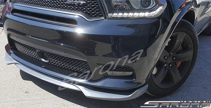Custom Dodge Durango  SUV/SAV/Crossover Front Add-on Lip (2017 - 2020) - $550.00 (Part #DG-019-FA)